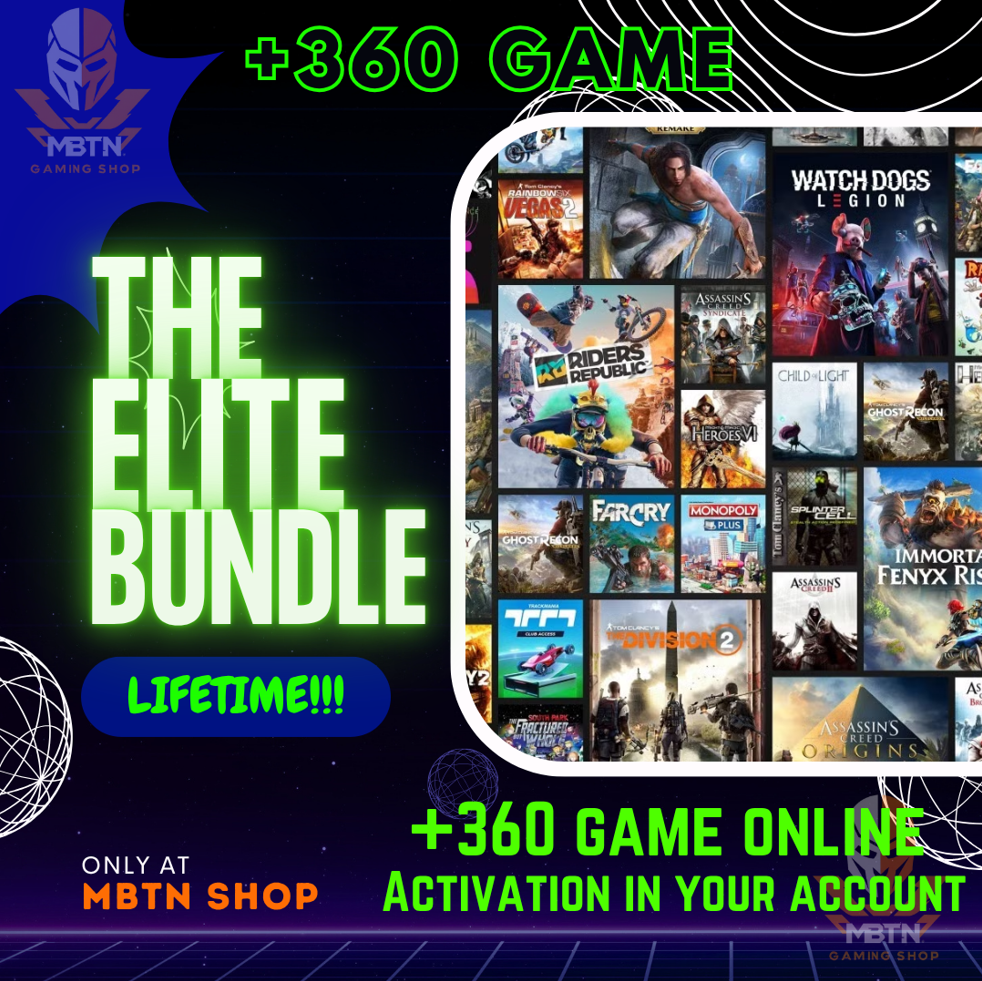 Elite Gaming Bundle +360 Games Activations