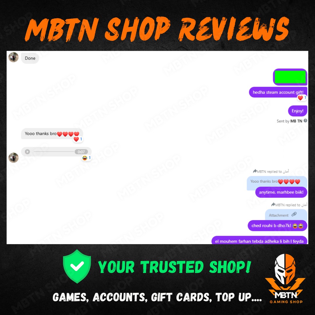 Screenshot of a customer review