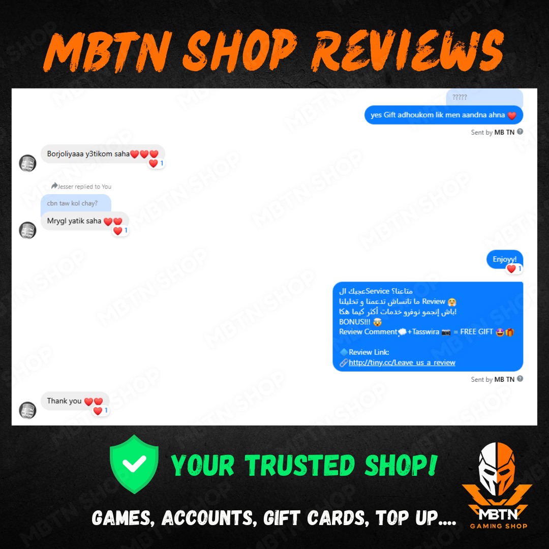 Screenshot of a customer review