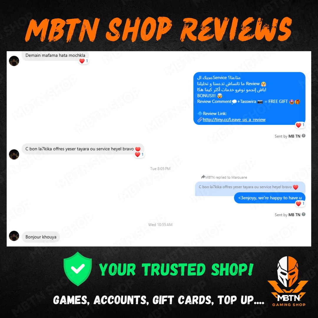 Screenshot of a customer review