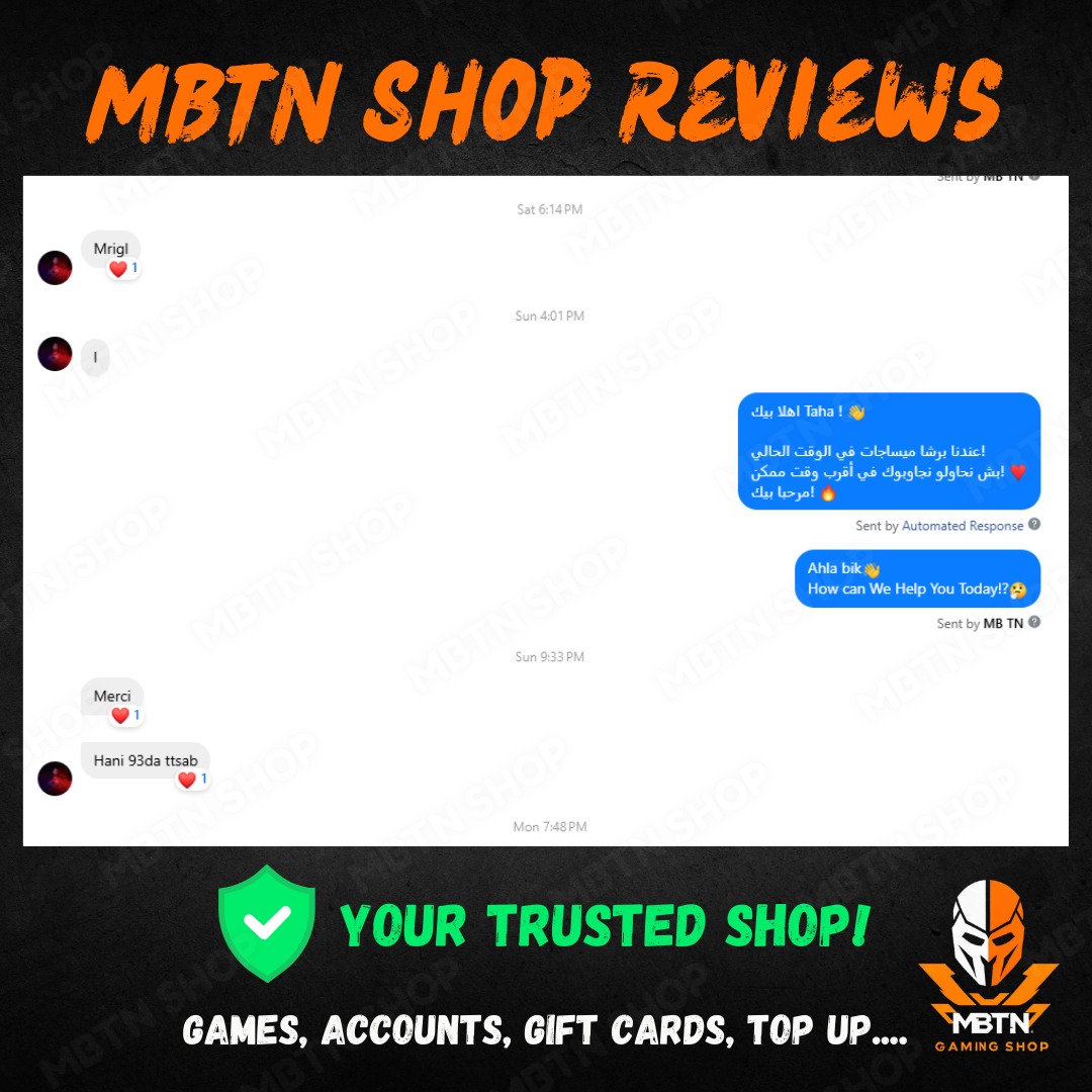 Screenshot of a customer review