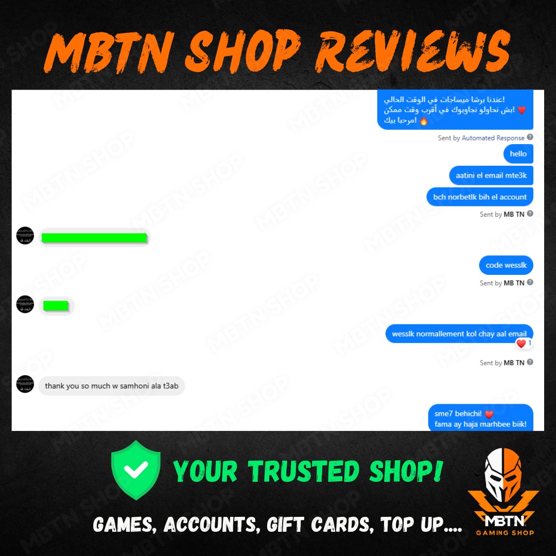 Screenshot of a customer review