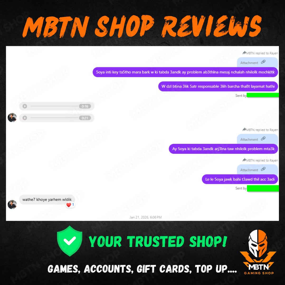 Screenshot of a customer review
