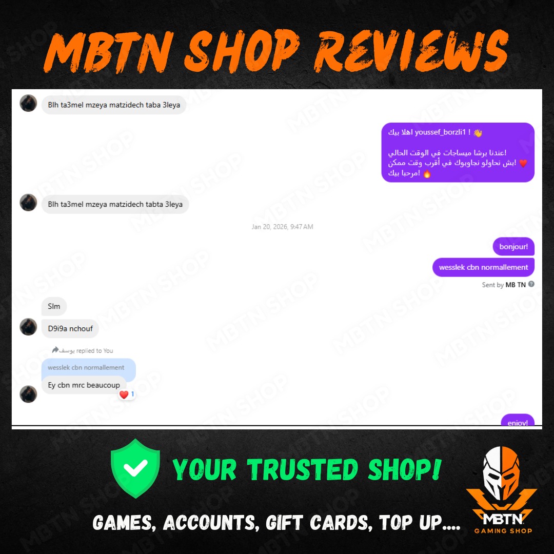 Screenshot of a customer review