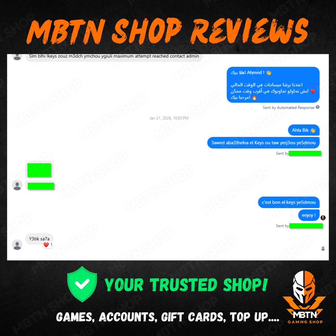 Screenshot of a customer review