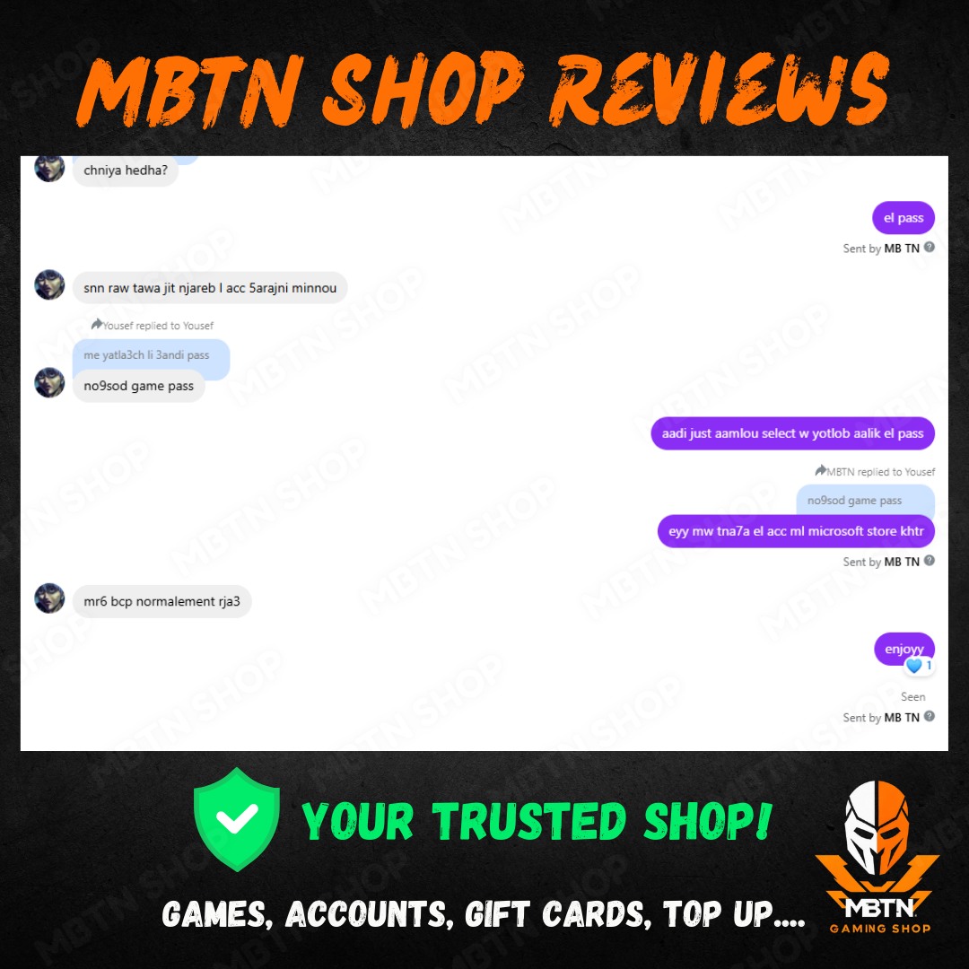 Screenshot of a customer review