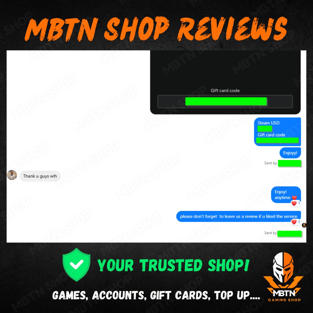 Screenshot of a customer review
