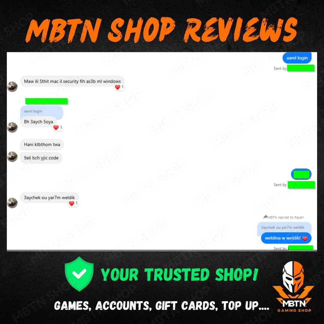 Screenshot of a customer review