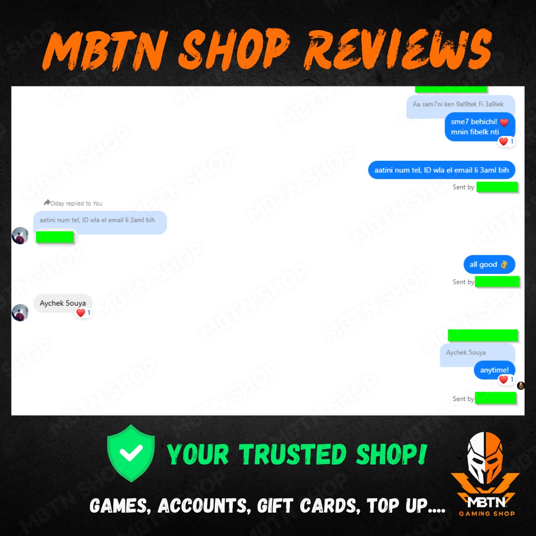 Screenshot of a customer review