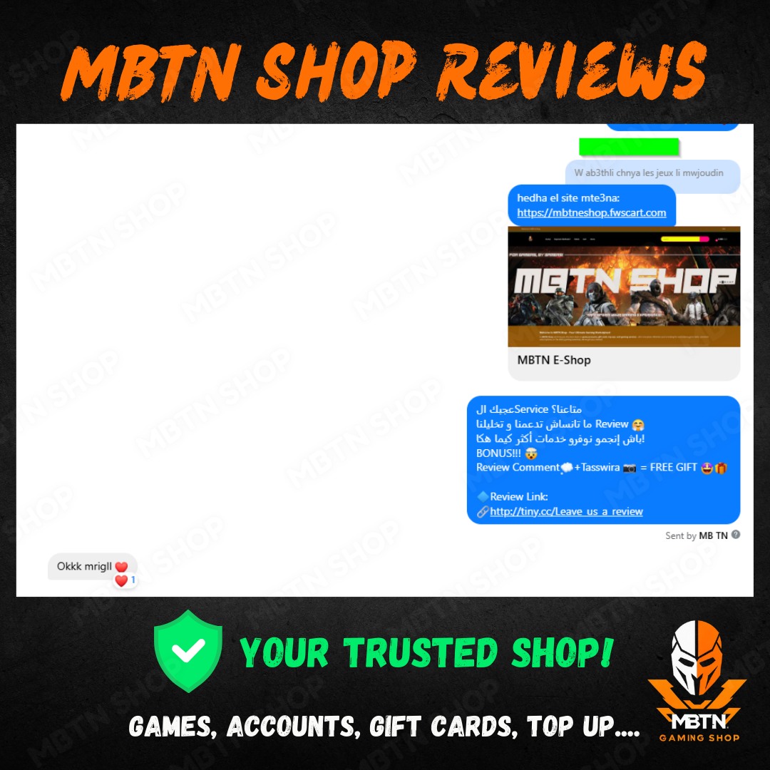 Screenshot of a customer review