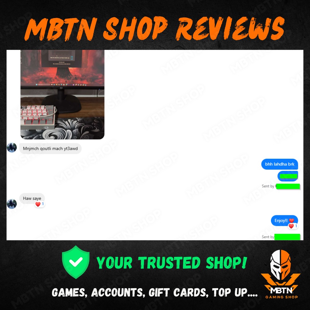 Screenshot of a customer review