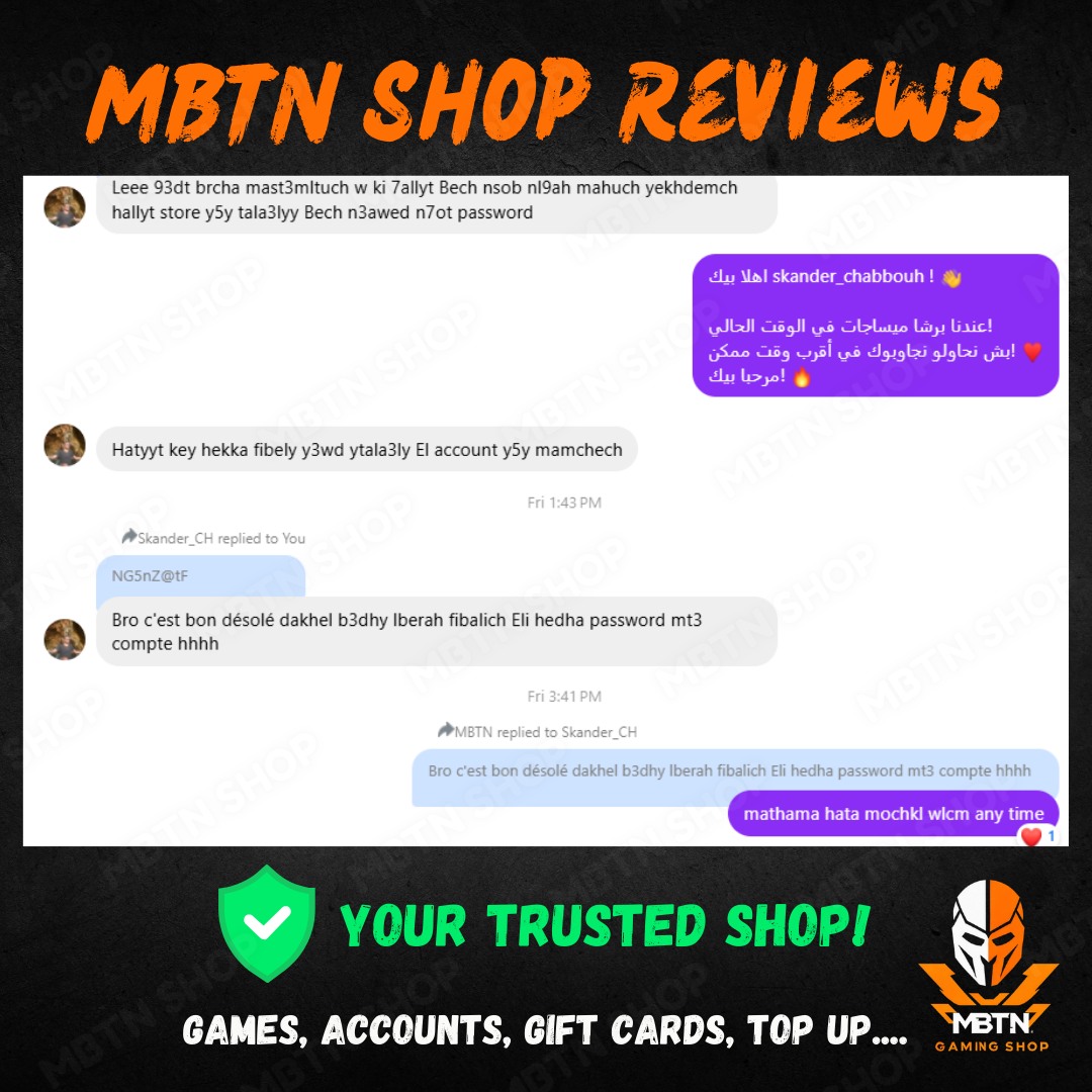 Screenshot of a customer review