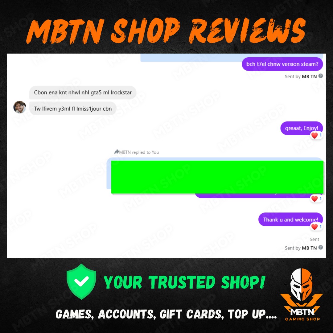 Screenshot of a customer review