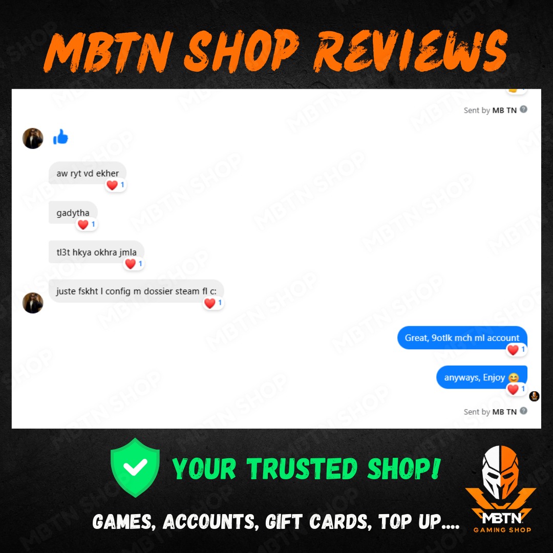 Screenshot of a customer review