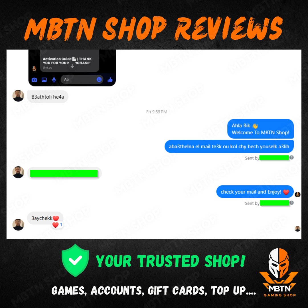 Screenshot of a customer review