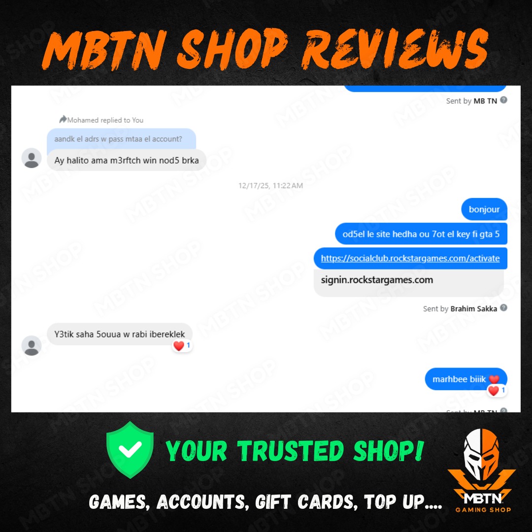 Screenshot of a customer review