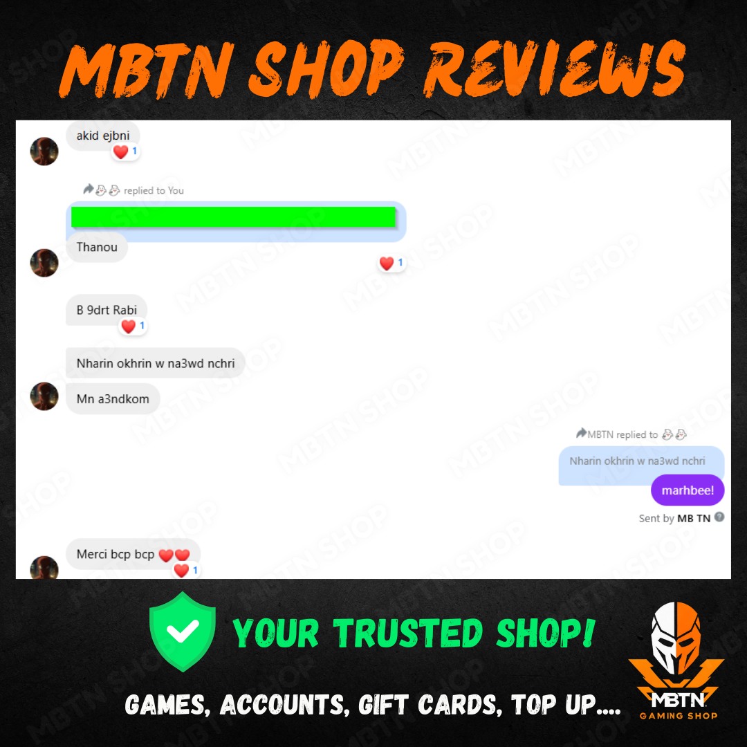 Screenshot of a customer review