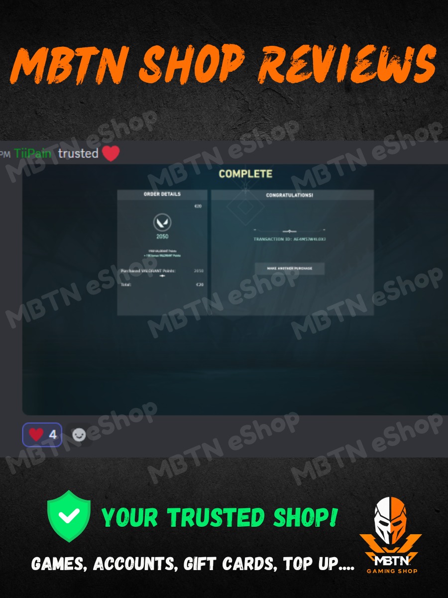 Screenshot of a customer review