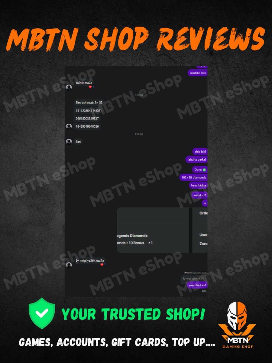Screenshot of a customer review