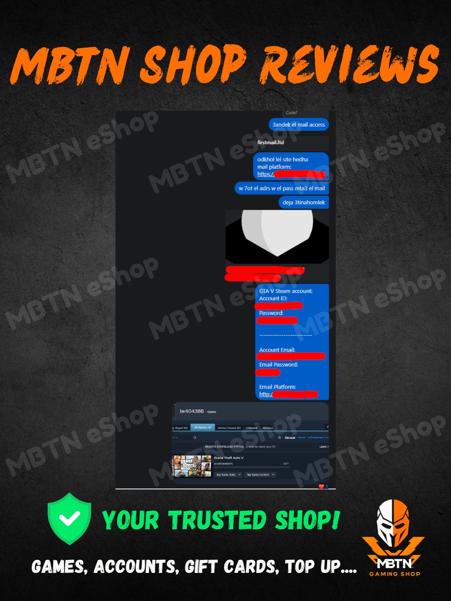 Screenshot of a customer review