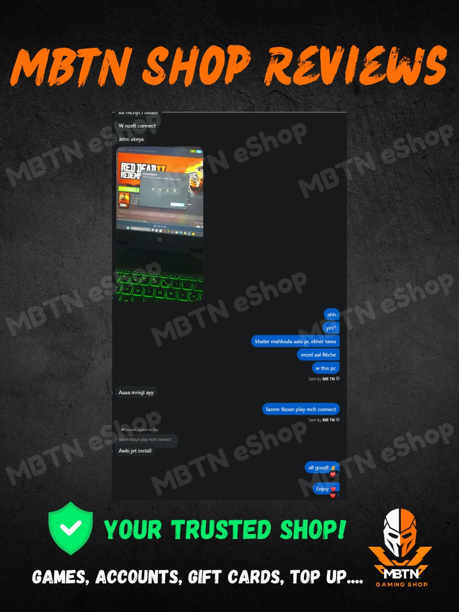 Screenshot of a customer review
