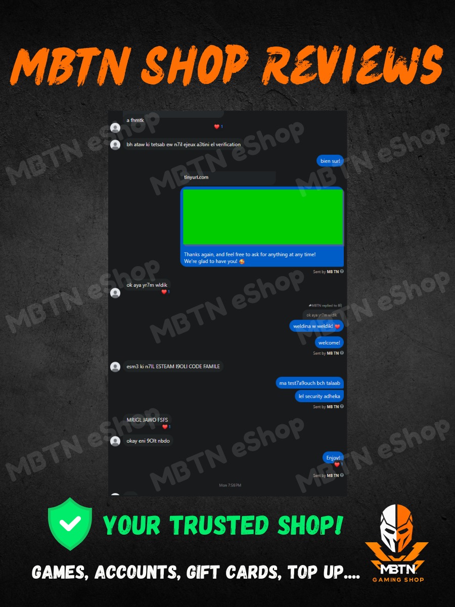 Screenshot of a customer review