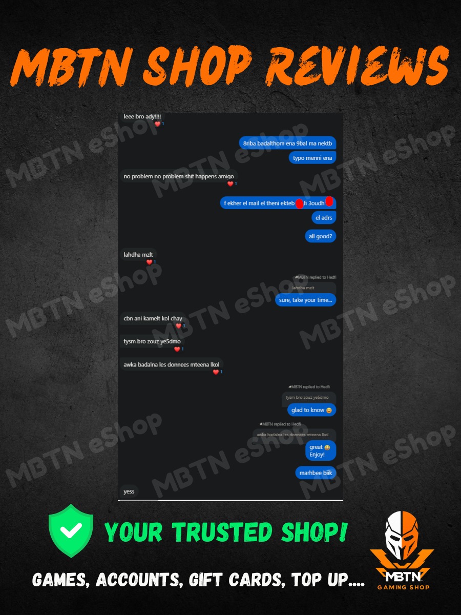 Screenshot of a customer review