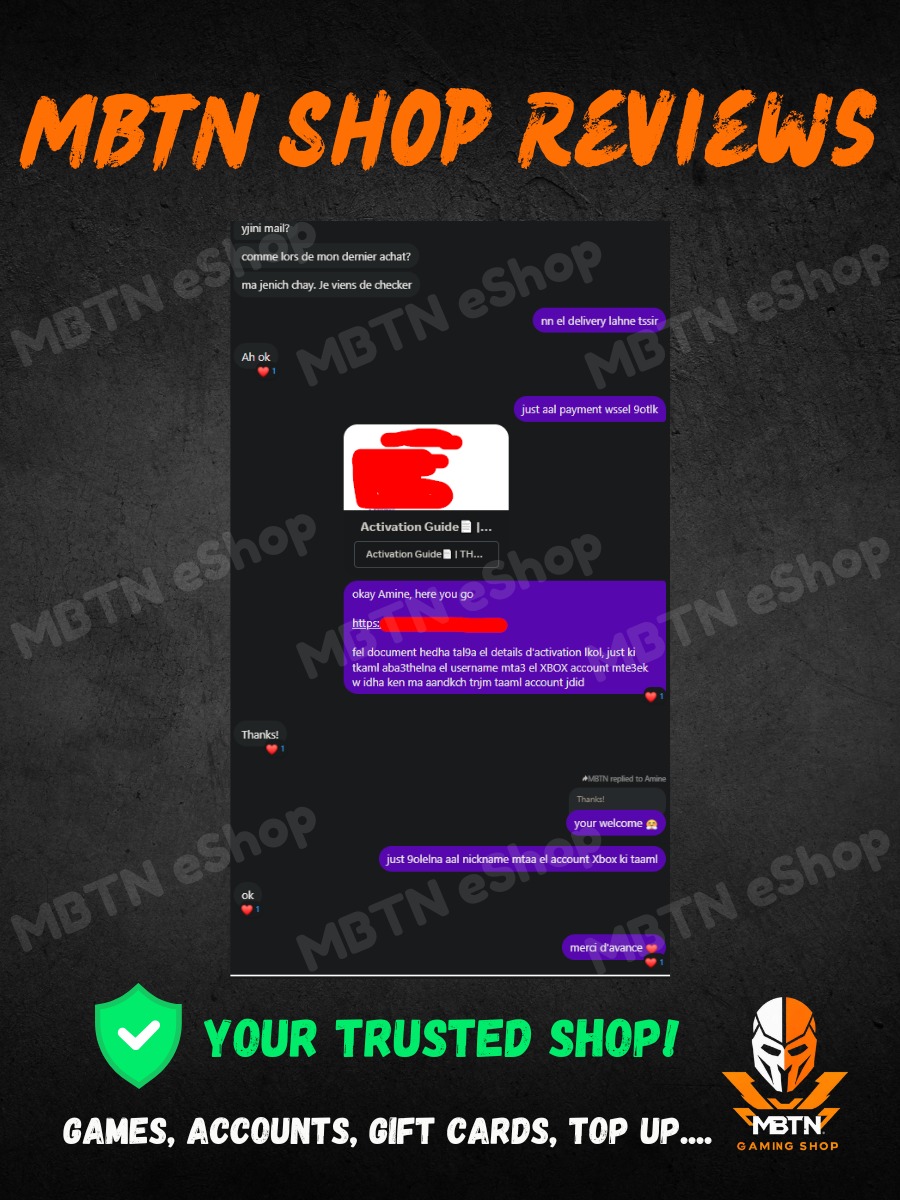 Screenshot of a customer review