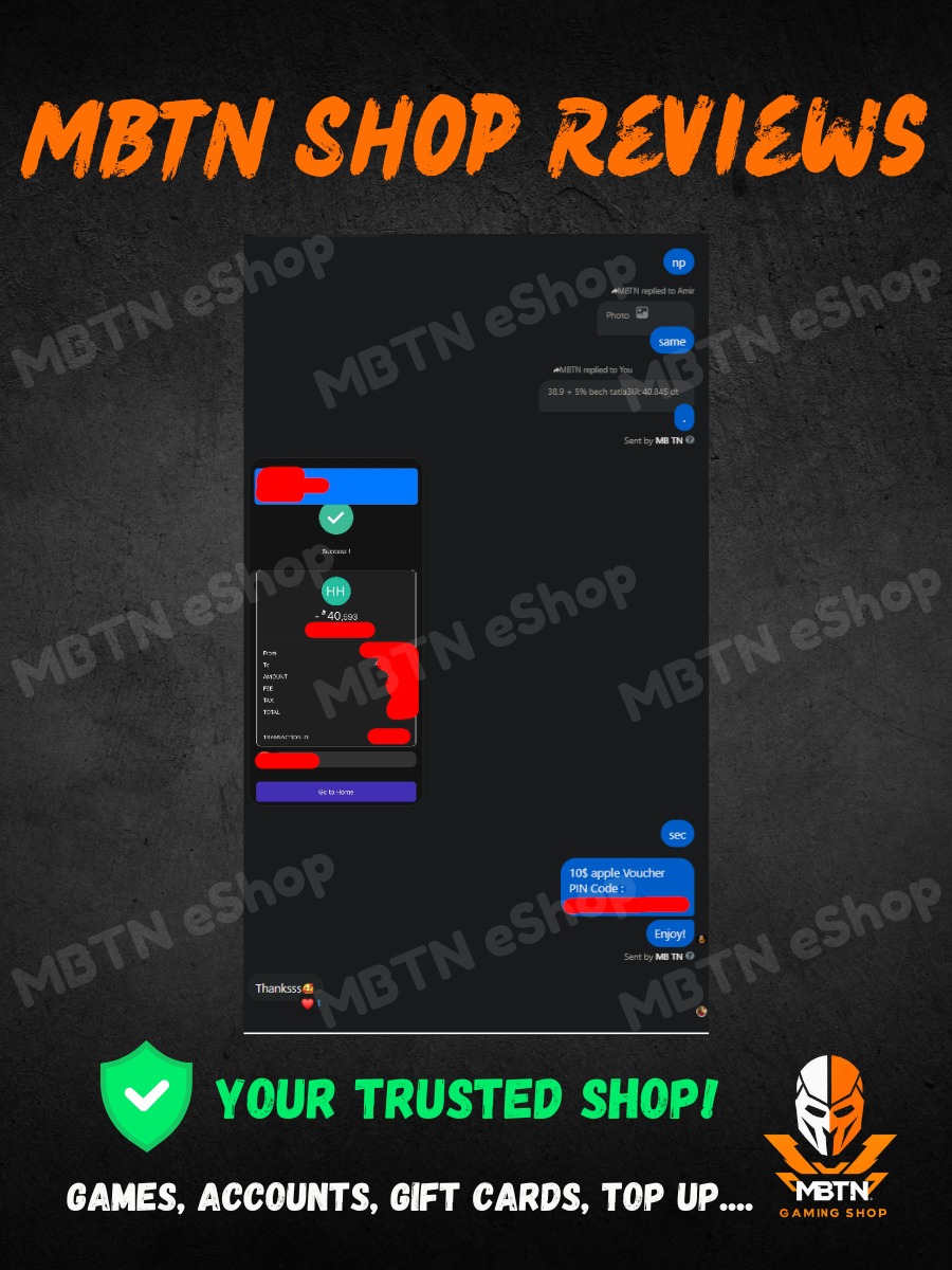 Screenshot of a customer review