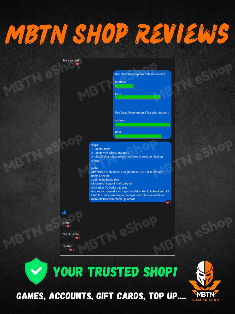 Screenshot of a customer review