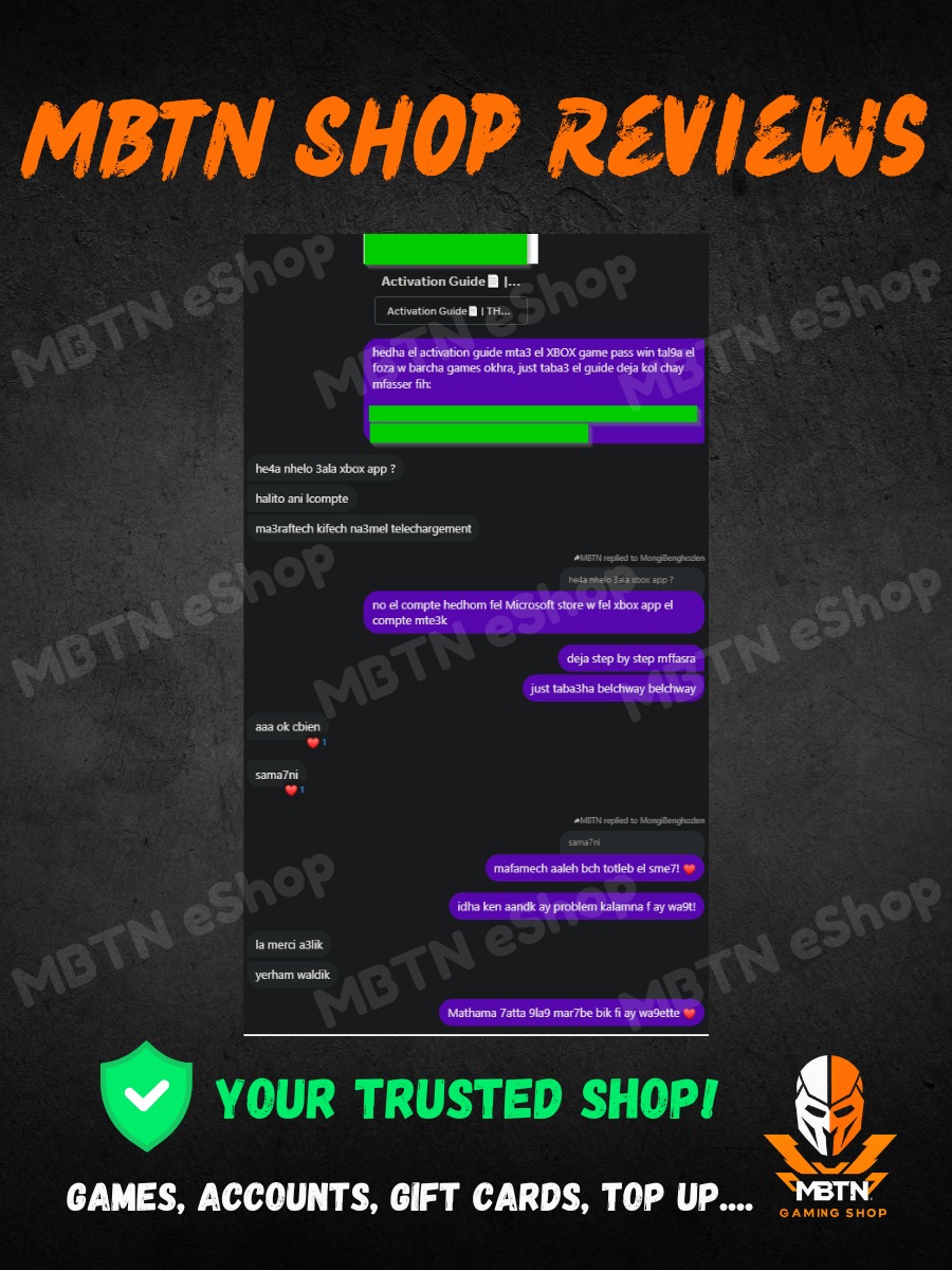 Screenshot of a customer review