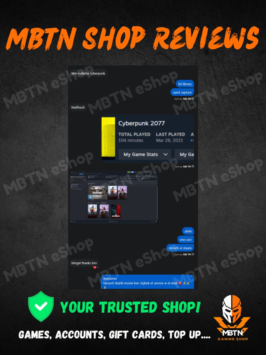 Screenshot of a customer review