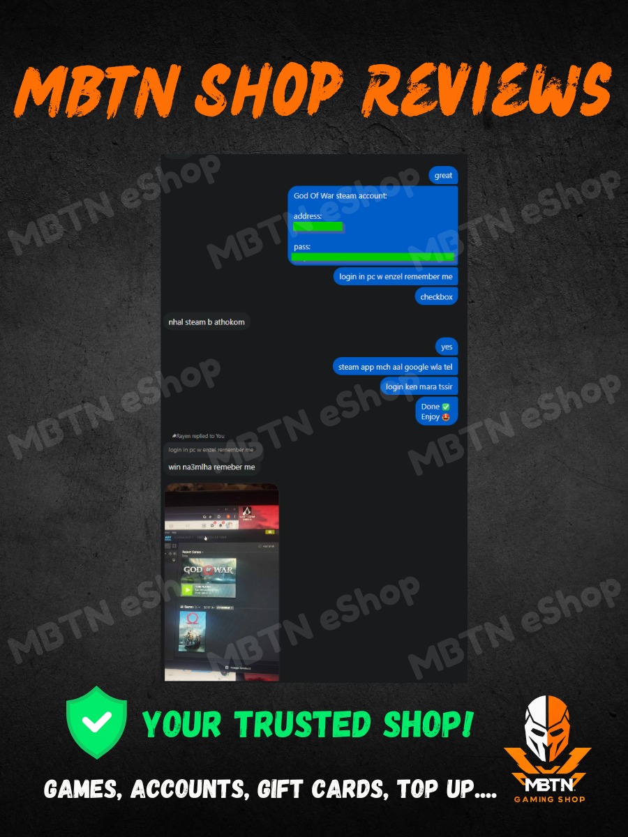 Screenshot of a customer review