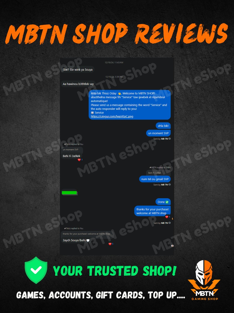 Screenshot of a customer review