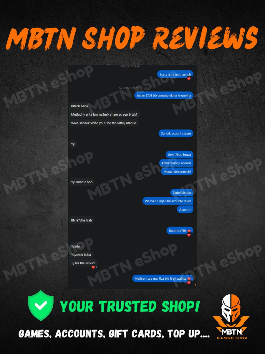 Screenshot of a customer review