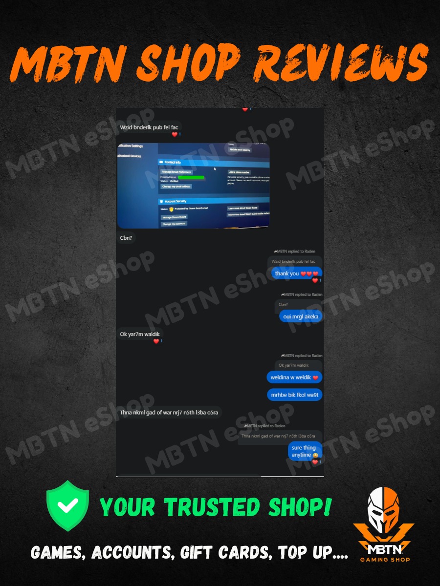 Screenshot of a customer review