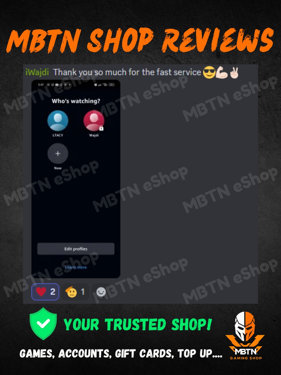 Screenshot of a customer review