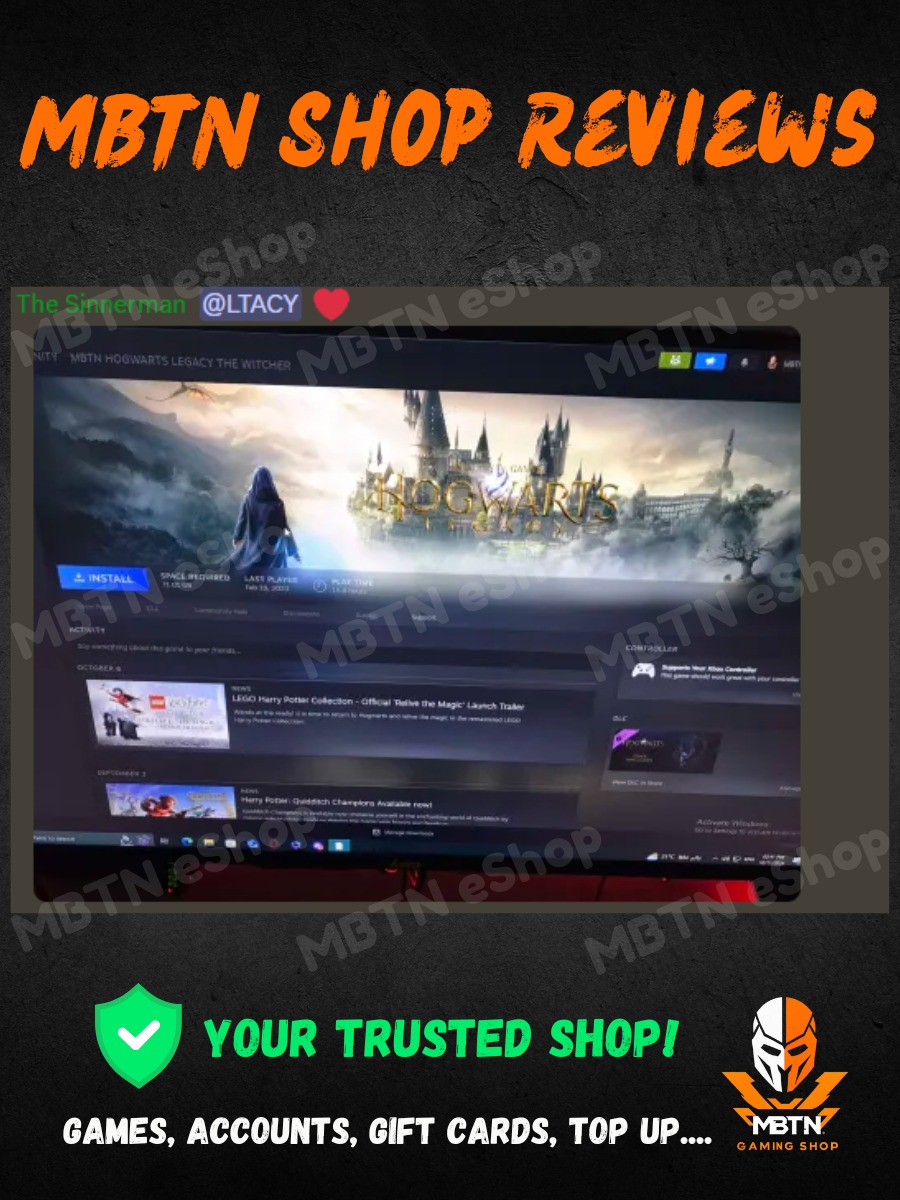 Screenshot of a customer review