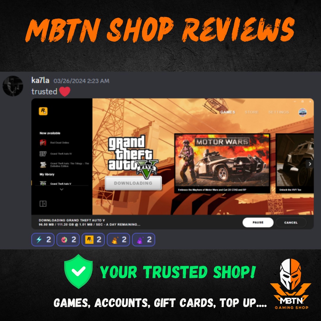 Screenshot of a customer review