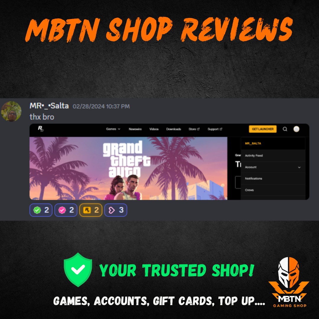 Screenshot of a customer review