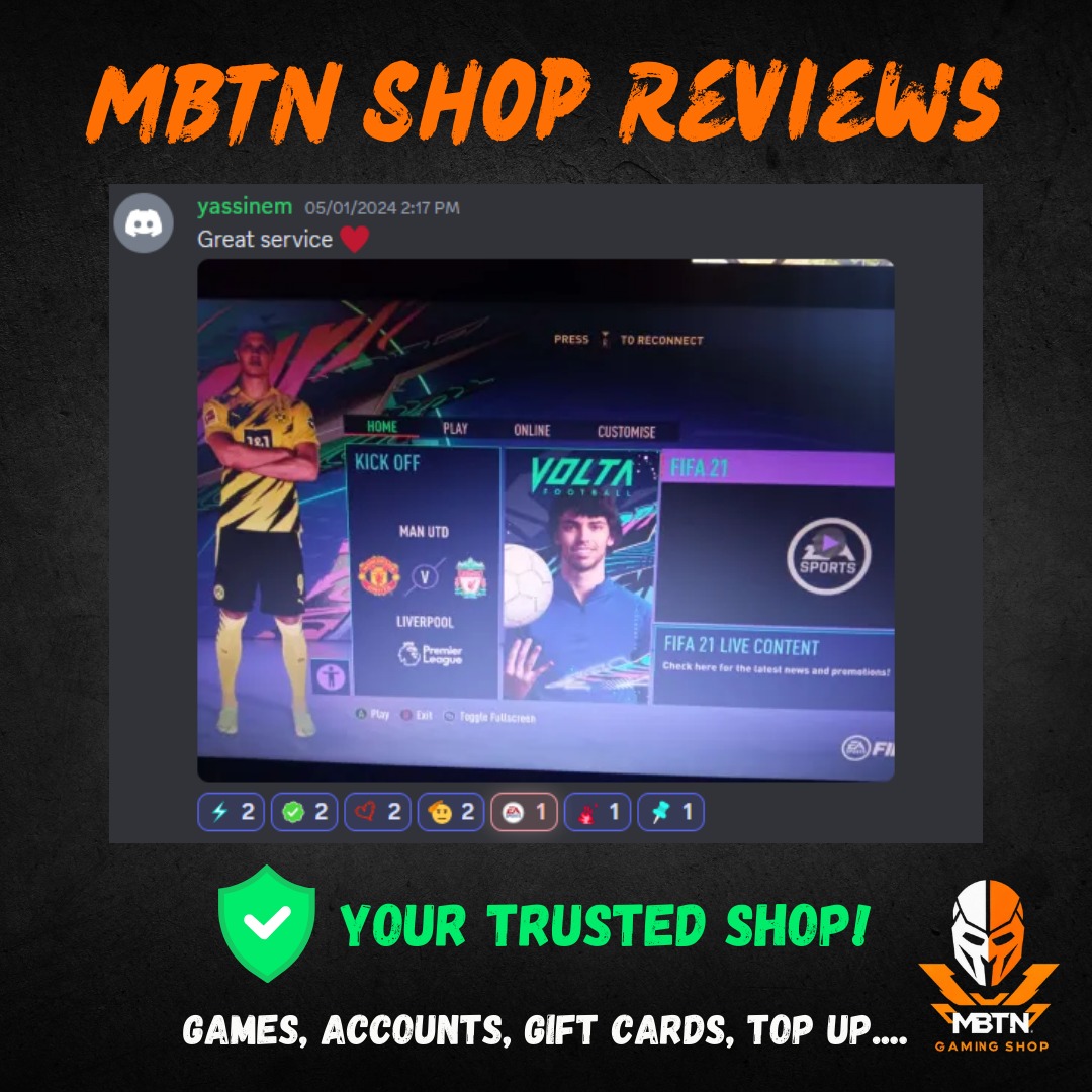 Screenshot of a customer review