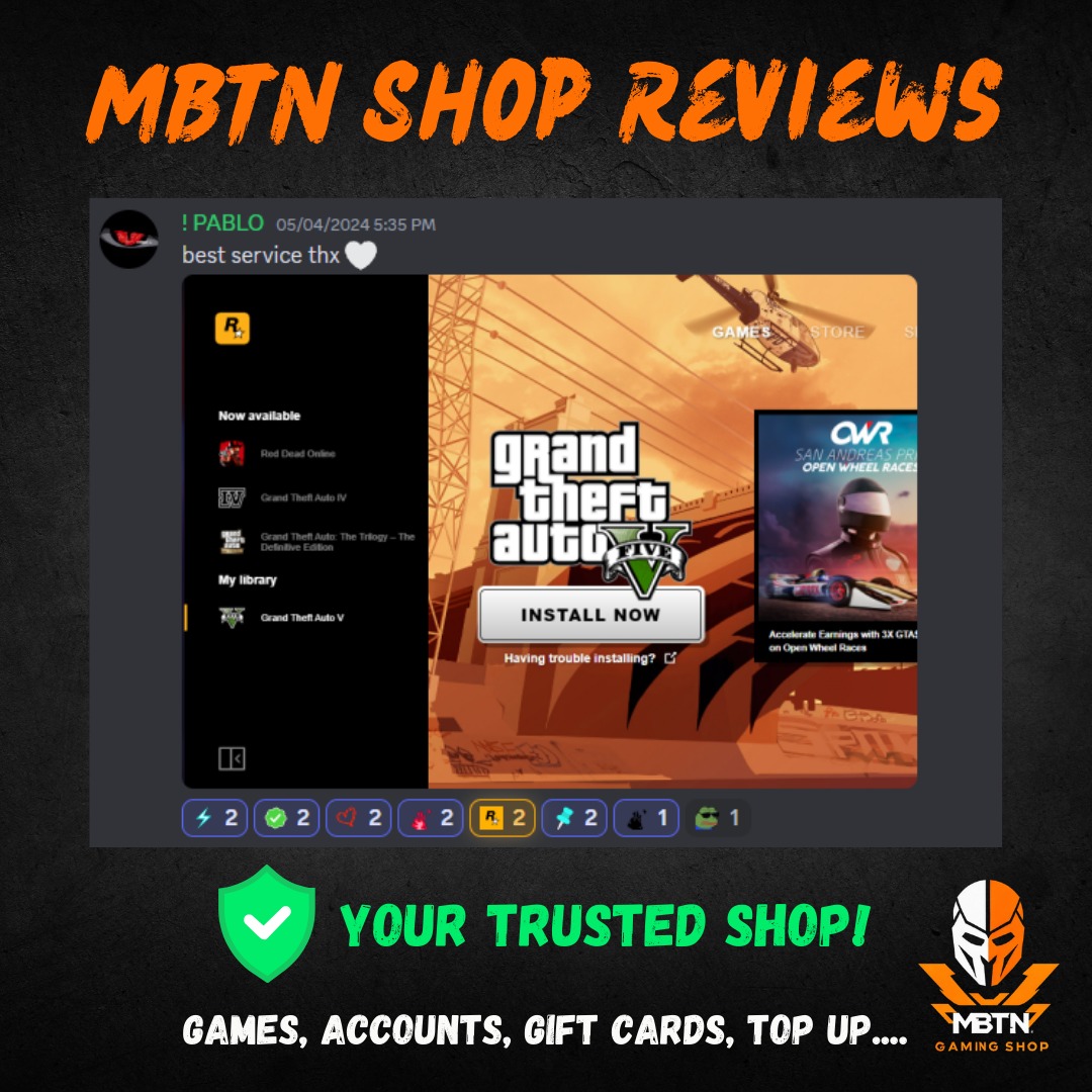 Screenshot of a customer review