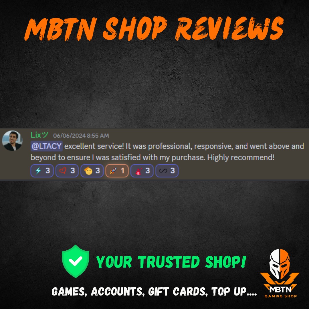 Screenshot of a customer review