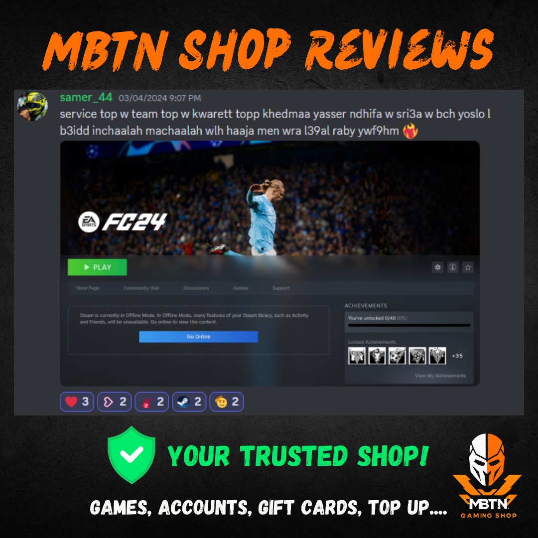 Screenshot of a customer review